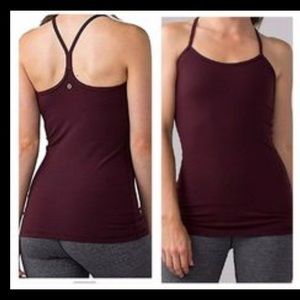 EUC Lululemon power Y sz8 🍋